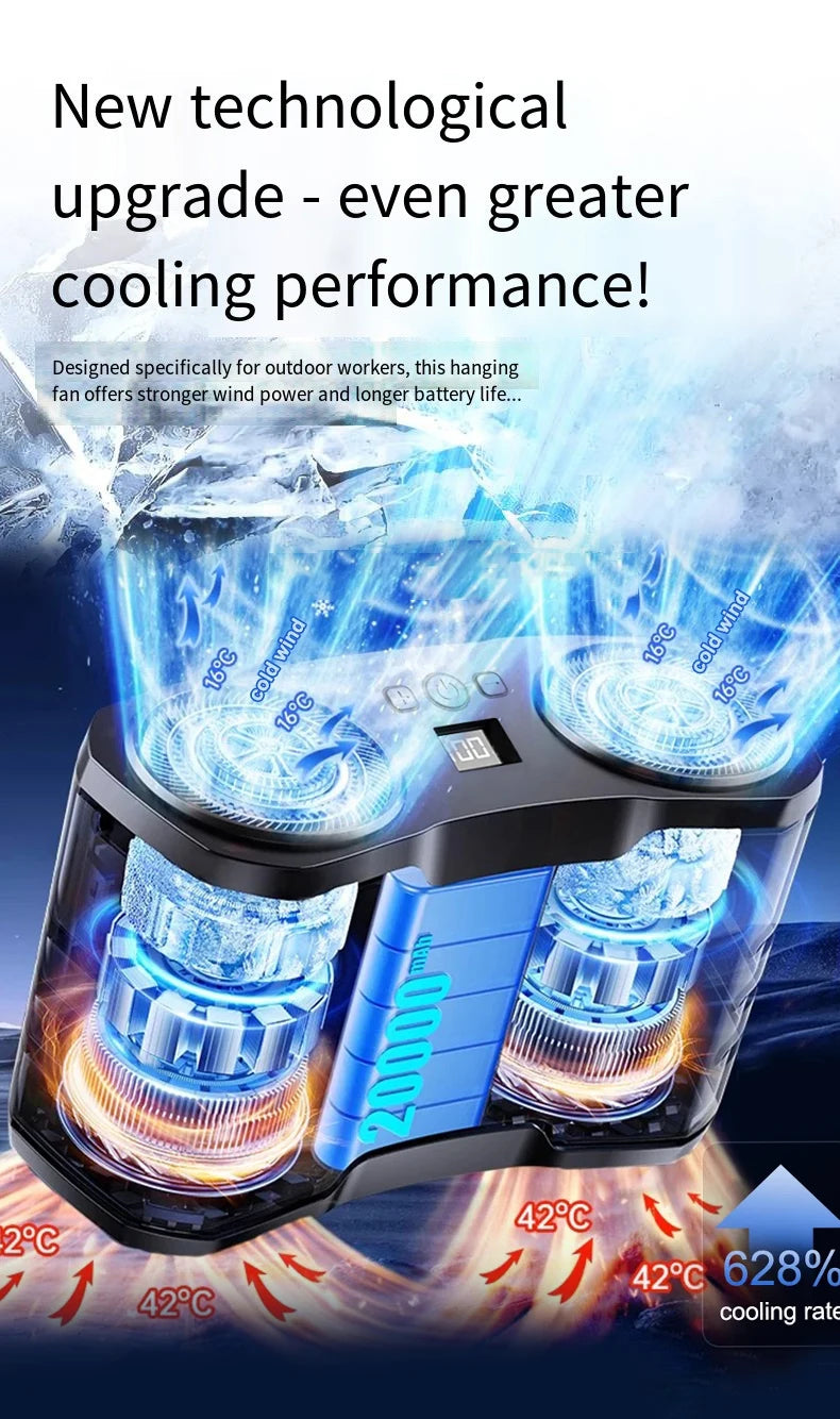 CowLost | product_id-homefish-rechargeable-multifunctional-outdoor-camping-ceiling-fan-with-4-speed-night-light-remote-power-bank |18
