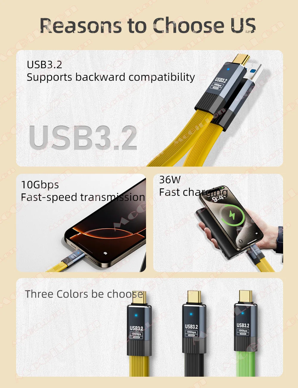 CowLost | product_id-usb-3-2-10gbps-usb-a-to-usb-c-cable-3a-36w-qc3-0-fast-charging-for-samsung-nvme-android |7