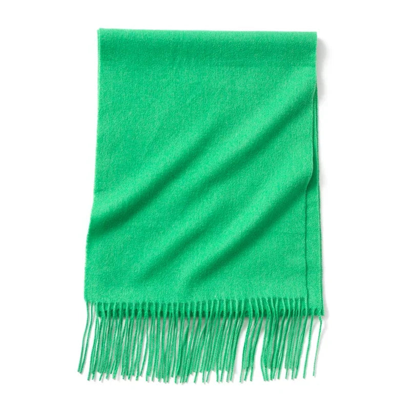 CowLost | winter-pure-long-wool-scarf-women-luxury-brand |60