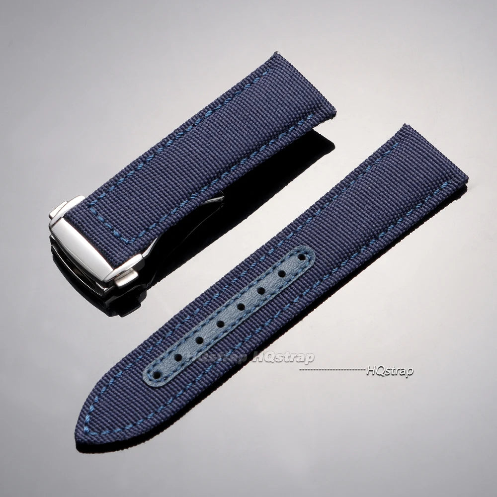 CowLost | product_id-nylon-canvas-watchband-20mm-22mm-for-omega-seamaster-300-with-folding-buckle |12