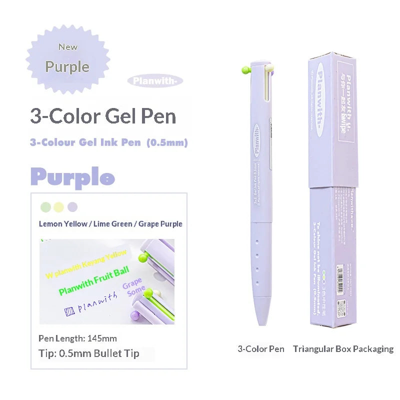 CowLost | product_id-planwith-macaron-3-in-1-gel-highlighter-pen-pastel-multicolor-for-notes-journaling-gift |32