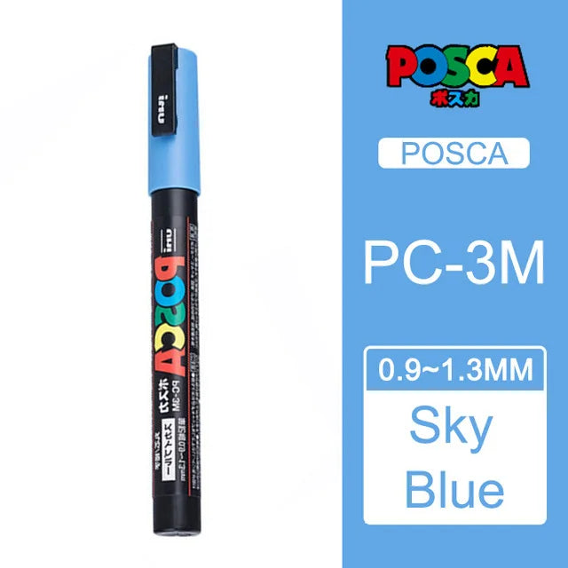 CowLost | product_id-uni-posca-pc-3m-acrylic-paint-marker-pen-for-diy-graffiti-and-craftwork |13