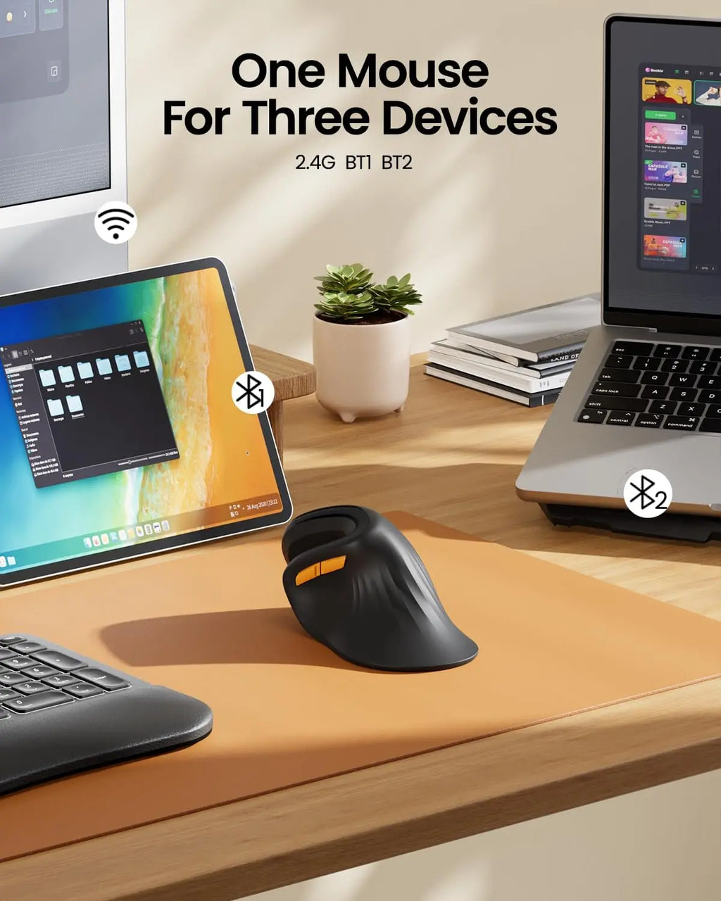 CowLost | ergonomic-mouse-wireless-vertical-mouse-or-computer-ipad-mac-windows-3-adjustable-dpi-multi-device-connection |6