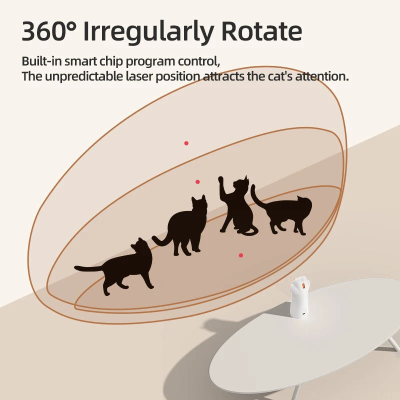 CowLost | uncategorized-rojeco-automatic-intelligent-interactive-led-laser-cat-toy-usb-rechargeable |3