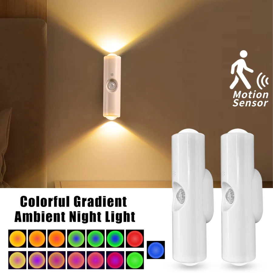 CowLost | product_id-magnetic-rechargeable-led-wall-lamp-with-rgb-sunset-and-motion-sensor-for-stairs-room-decor |1
