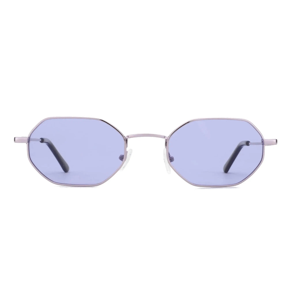 CowLost | zenottic-retro-small-polygon-polarized-sunglasses-women-metal-uv400 |29