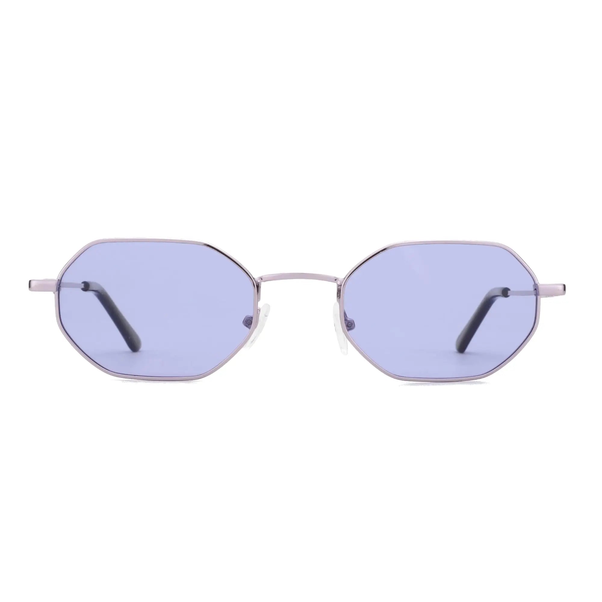 CowLost | zenottic-retro-small-polygon-polarized-sunglasses-women-metal-uv400 |29