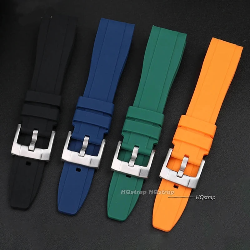 CowLost | bracelets-product_id-silicone-replacement-watchband-strap-for-swatch-seiko-rolex-citizen-universal-wristband |11