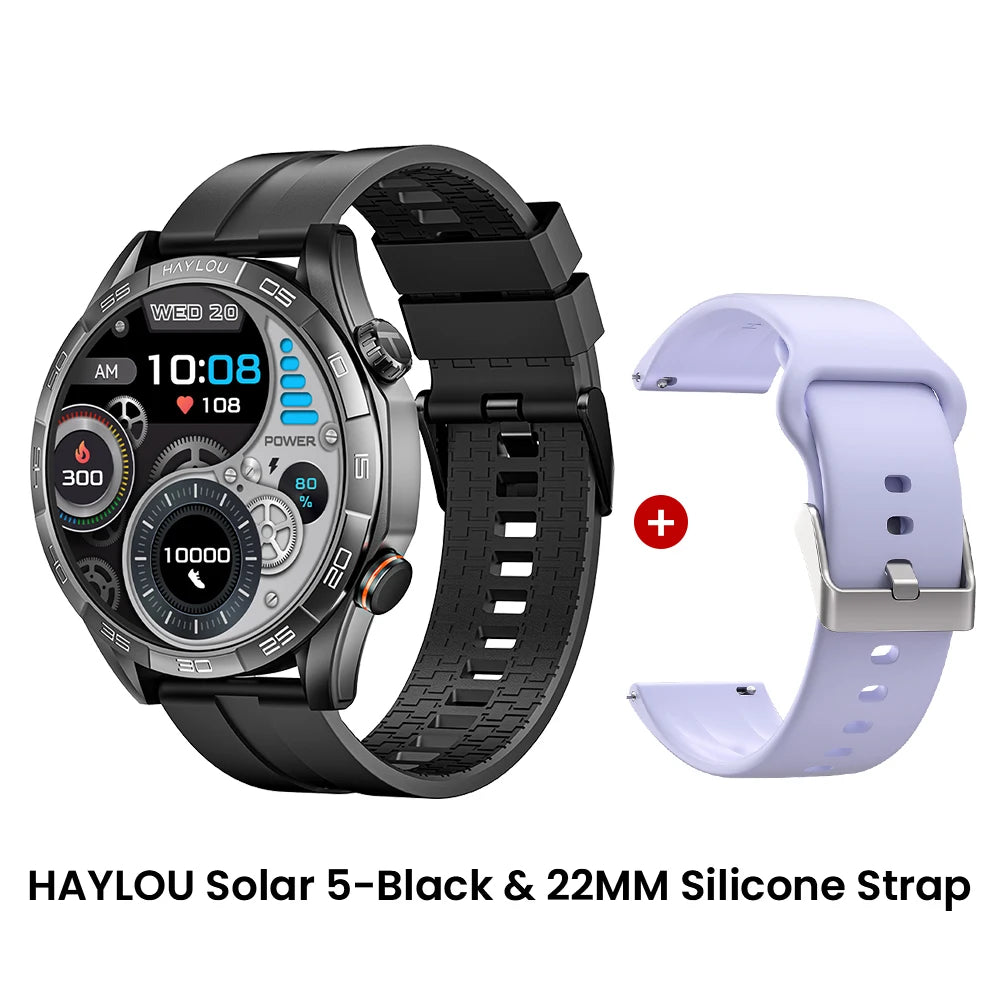 CowLost | haylou-solar-5-voice-calling-smartwatch-1-58-amoled-display |43