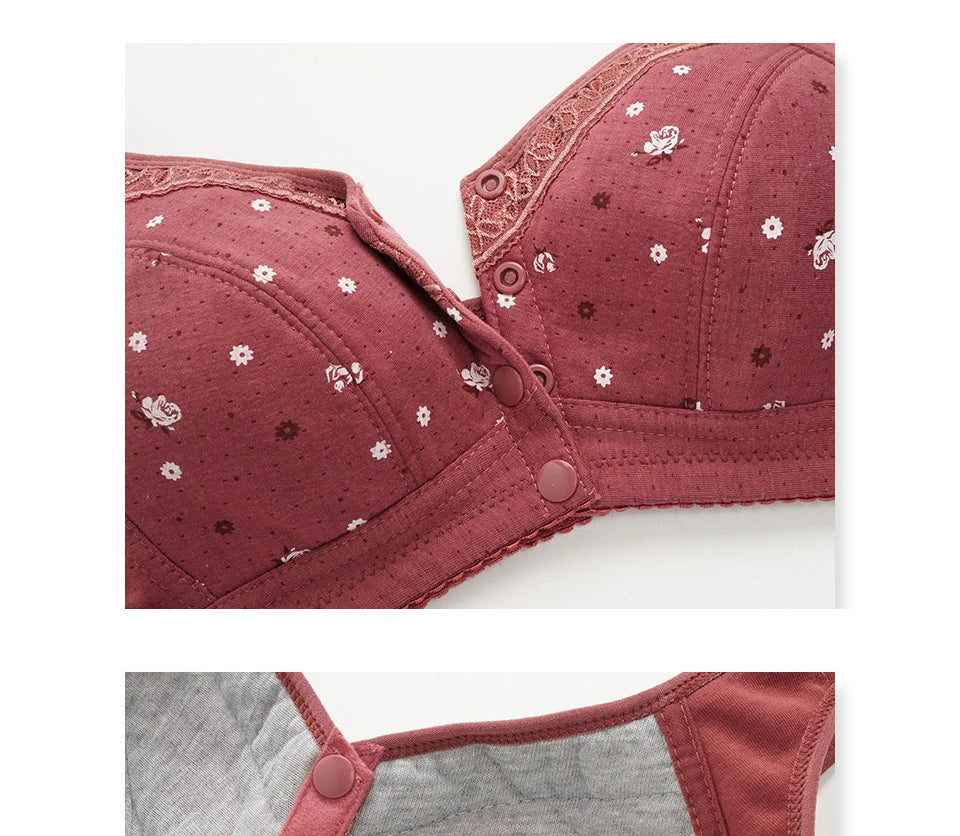 CowLost | product_id-fallsweet-5-piece-wireless-front-closure-seamless-lace-plus-size-bras-38-50bc |9