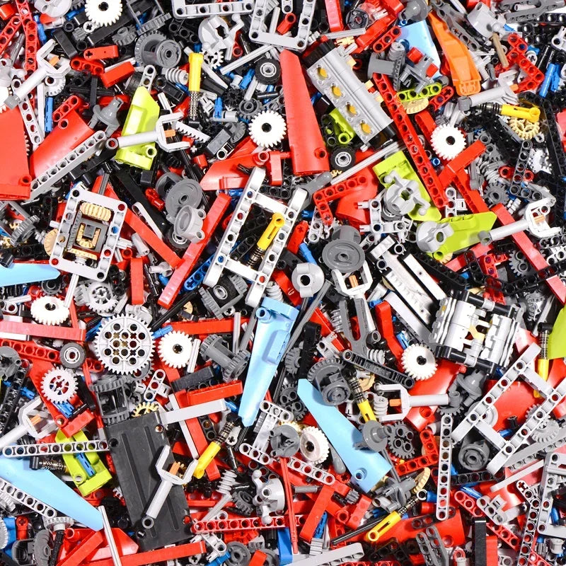 CowLost | product_id-1kg-technical-connector-studded-beam-building-blocks-accessories |7