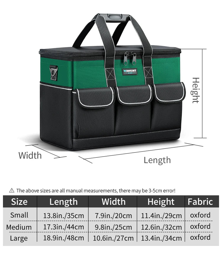 CowLost | product_id-winhunt-tool-bag-14-17-19-inch-large-capacity-oxford-cloth-top-open-storage-for-electricians |14