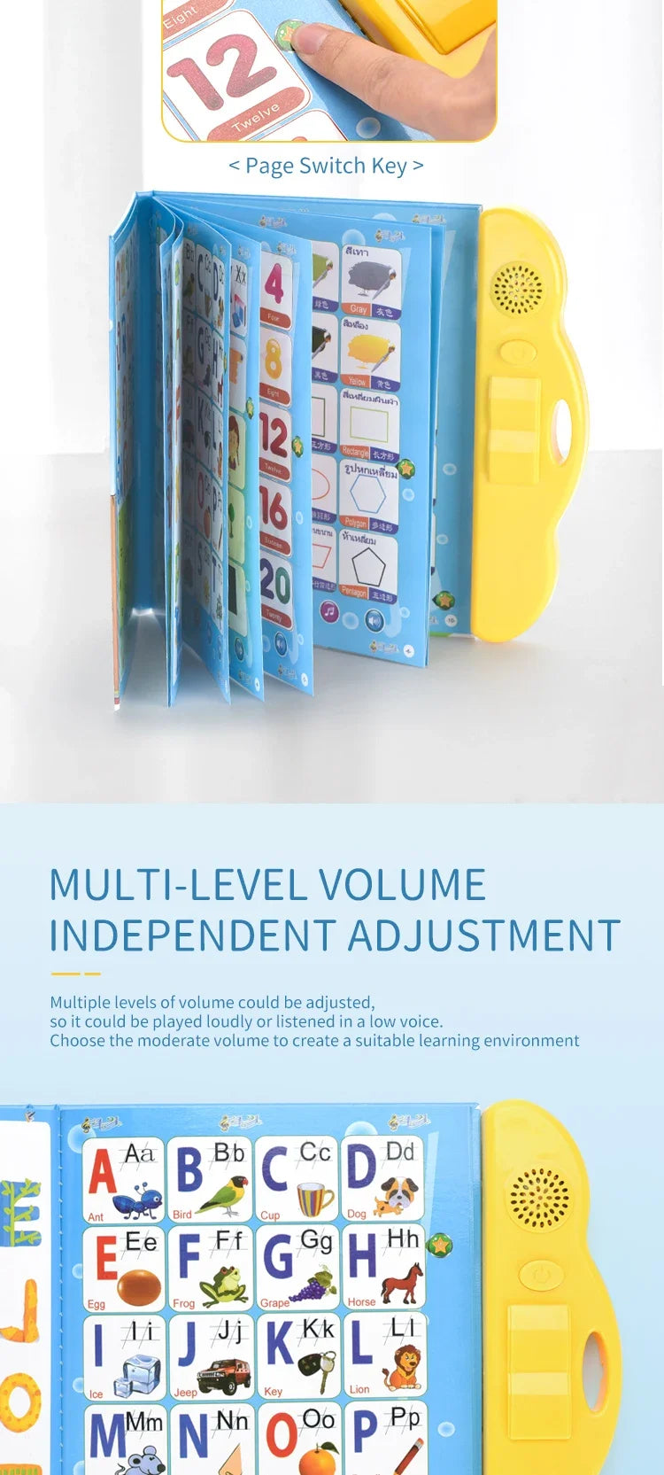 CowLost | pens-product_id-3-in-1-educational-story-notebook-with-reading-pen-thai-chinese-english-learning-machine |14