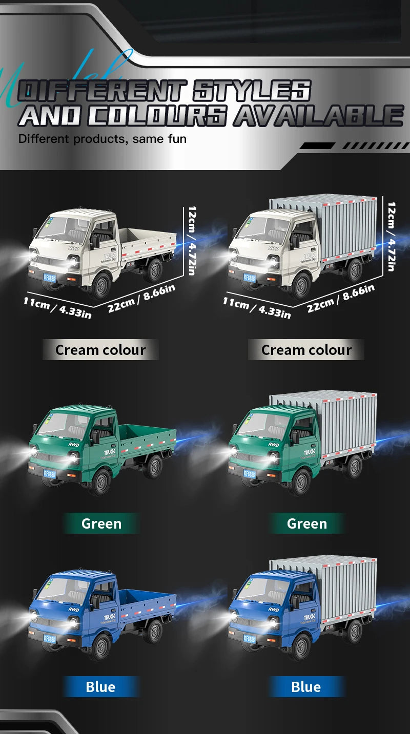 CowLost | fencing-barriers-kf21-1-16-remote-control-drift-and-climbing-truck-with-led-lights |20