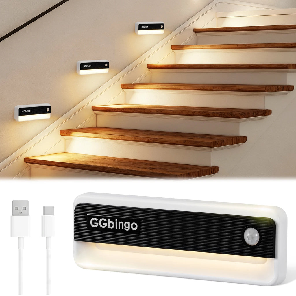 CowLost | product_id-ggbingo-rechargeable-human-motion-sensor-night-light-6000k-type-c-wall-cabinet-footlight |1