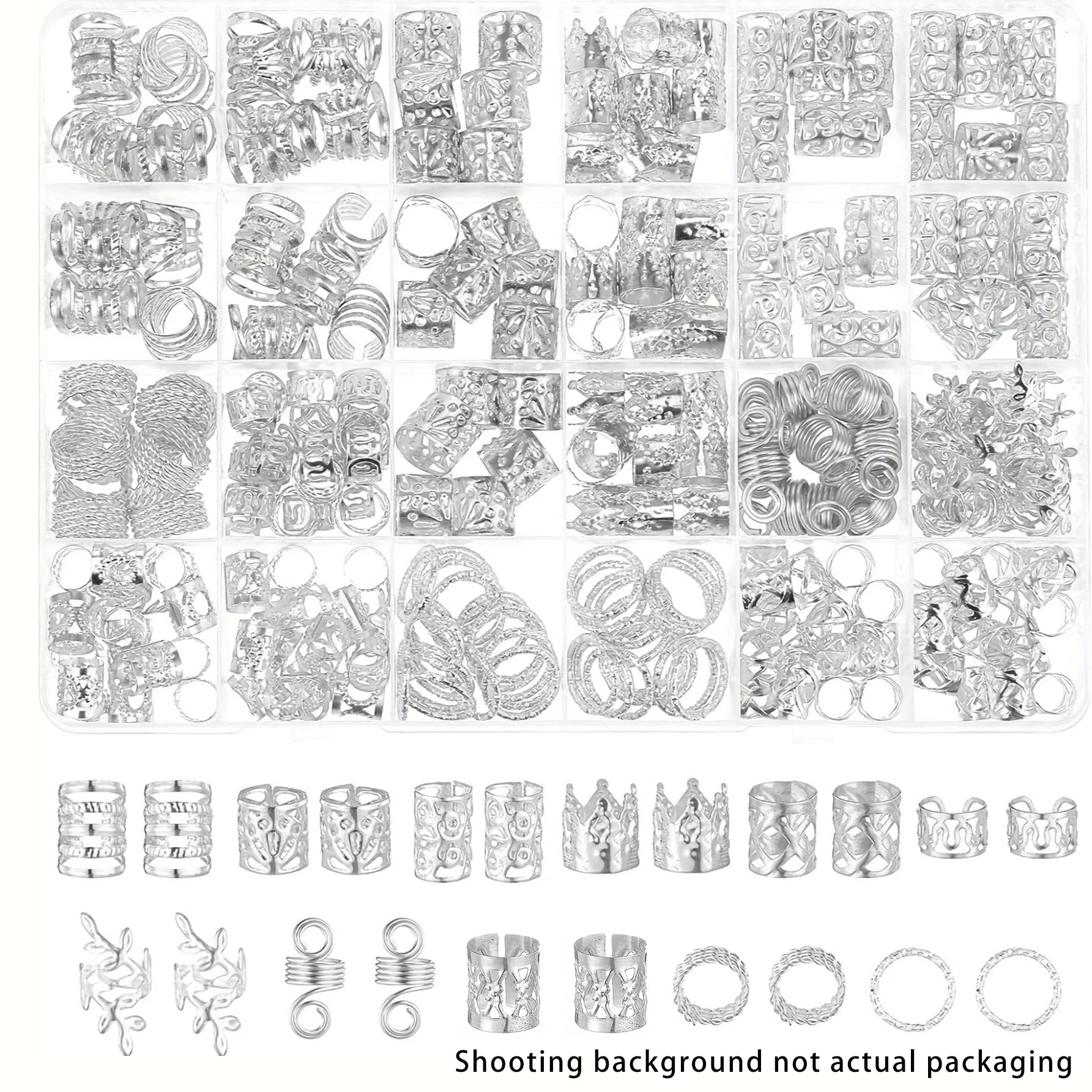 CowLost | 280pcs-alloy-hair-accessories-set |6