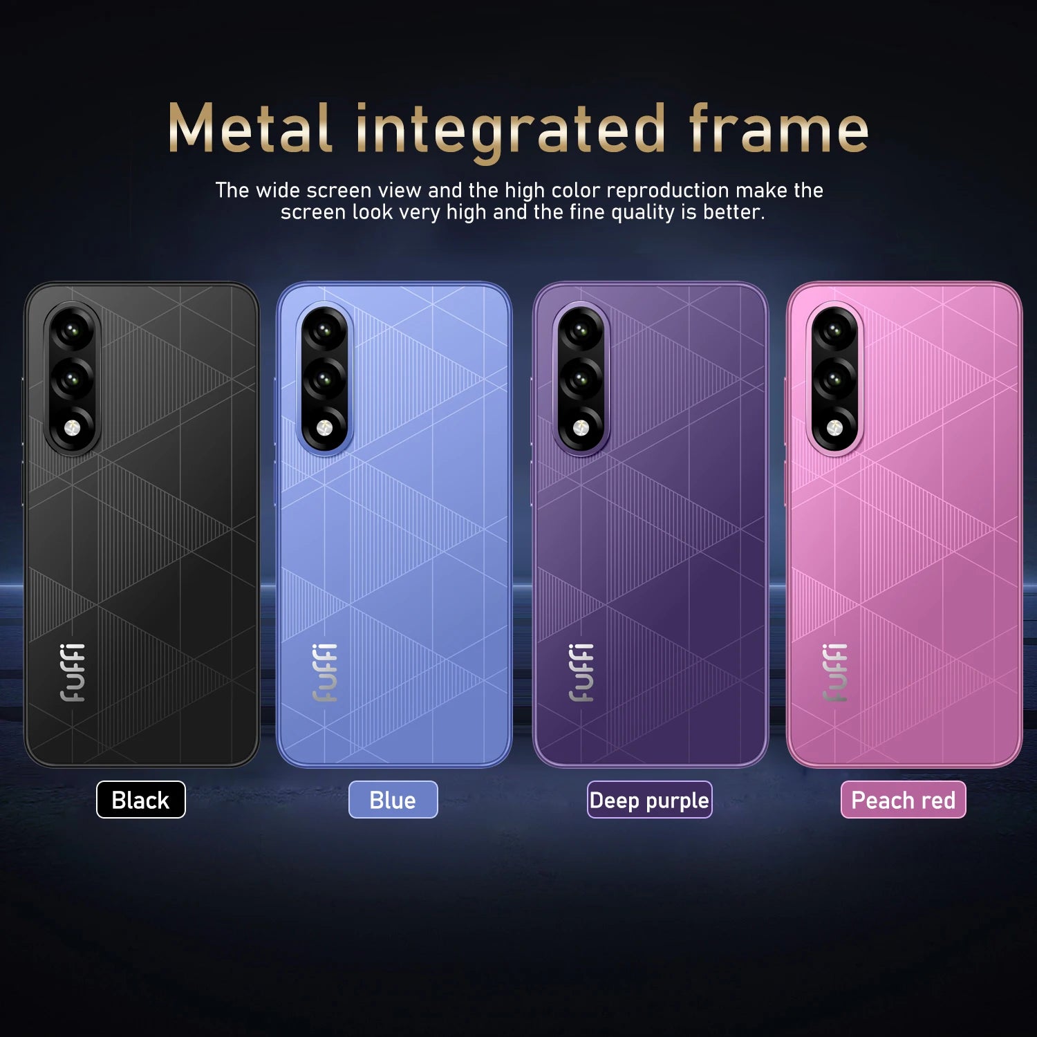 Fuffi S26 Pro Smartphone Android 24MP+48MP 8GB RAM 256GB ROM 5.3 inch Phone 720x1612HD 4100mAh 4G Network Mobile phone