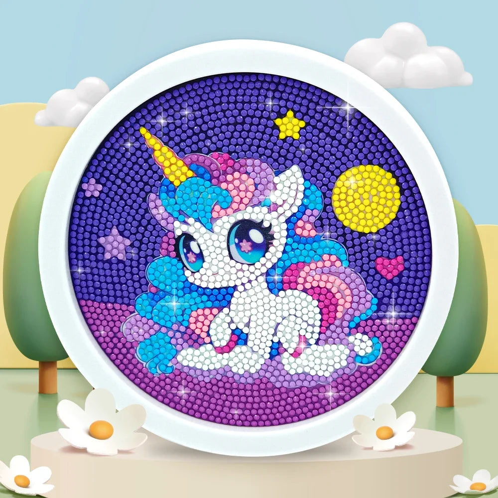 CowLost | product_id-cute-unicorn-5d-diamond-painting-kit-with-frame-for-beginners-and-kids |9