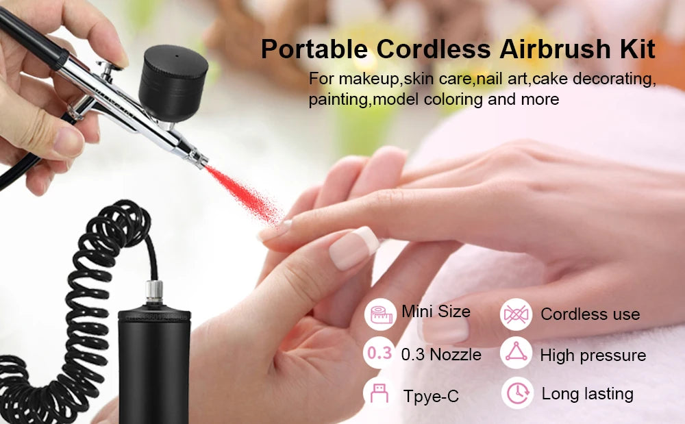 CowLost | airbrush-nail-with-compressor-portable-air-brush |8