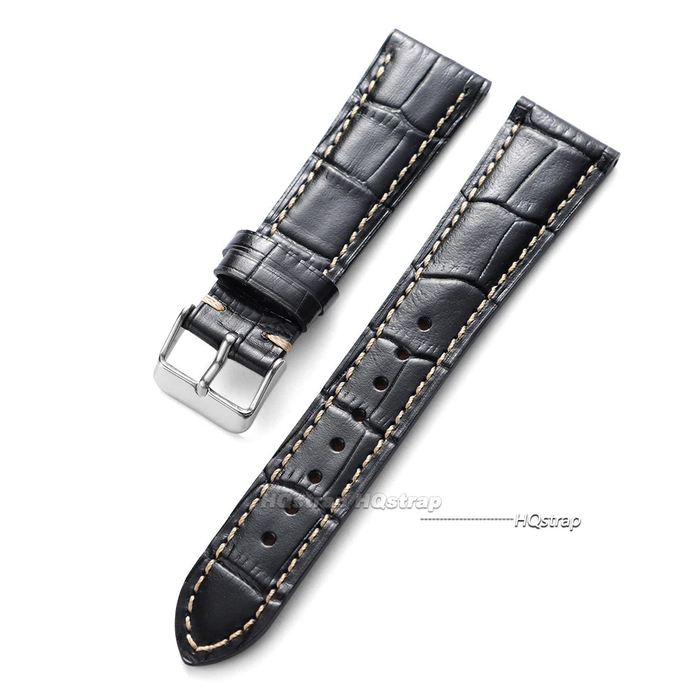 CowLost | product_id-hqstrap-genuine-leather-watchbands-13-22mm-universal-replacement-strap-with-pin-buckle |12