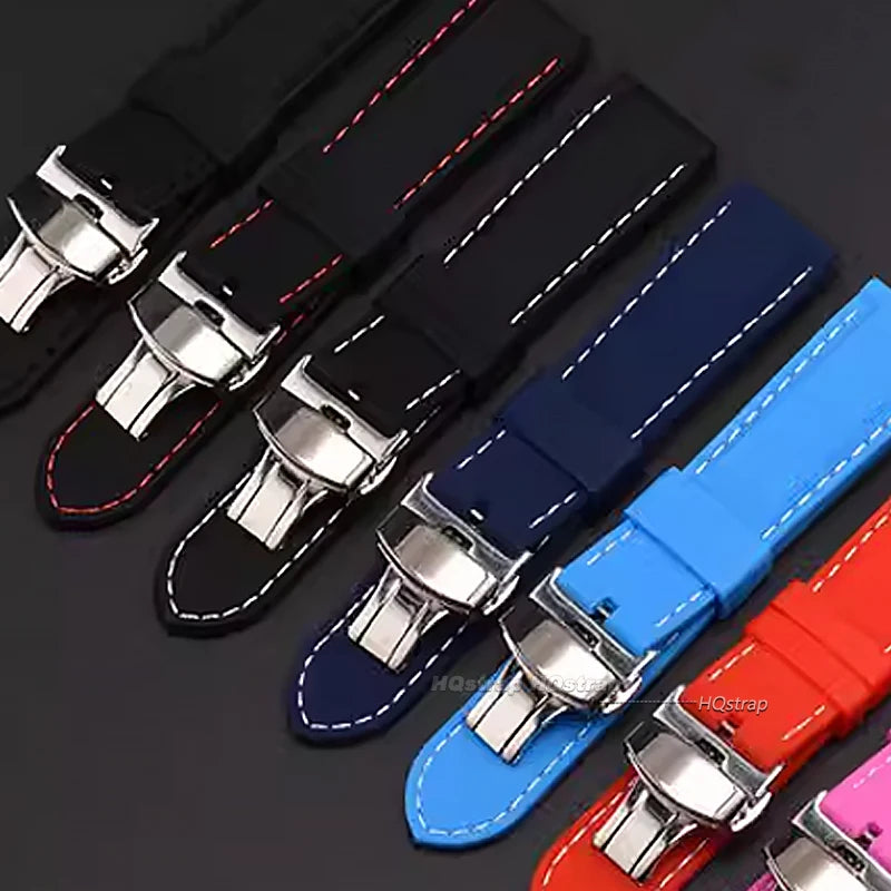 CowLost | product_id-silicone-quick-release-waterproof-sport-watch-strap-for-seiko-18-24mm-with-butterfly-buckle |7