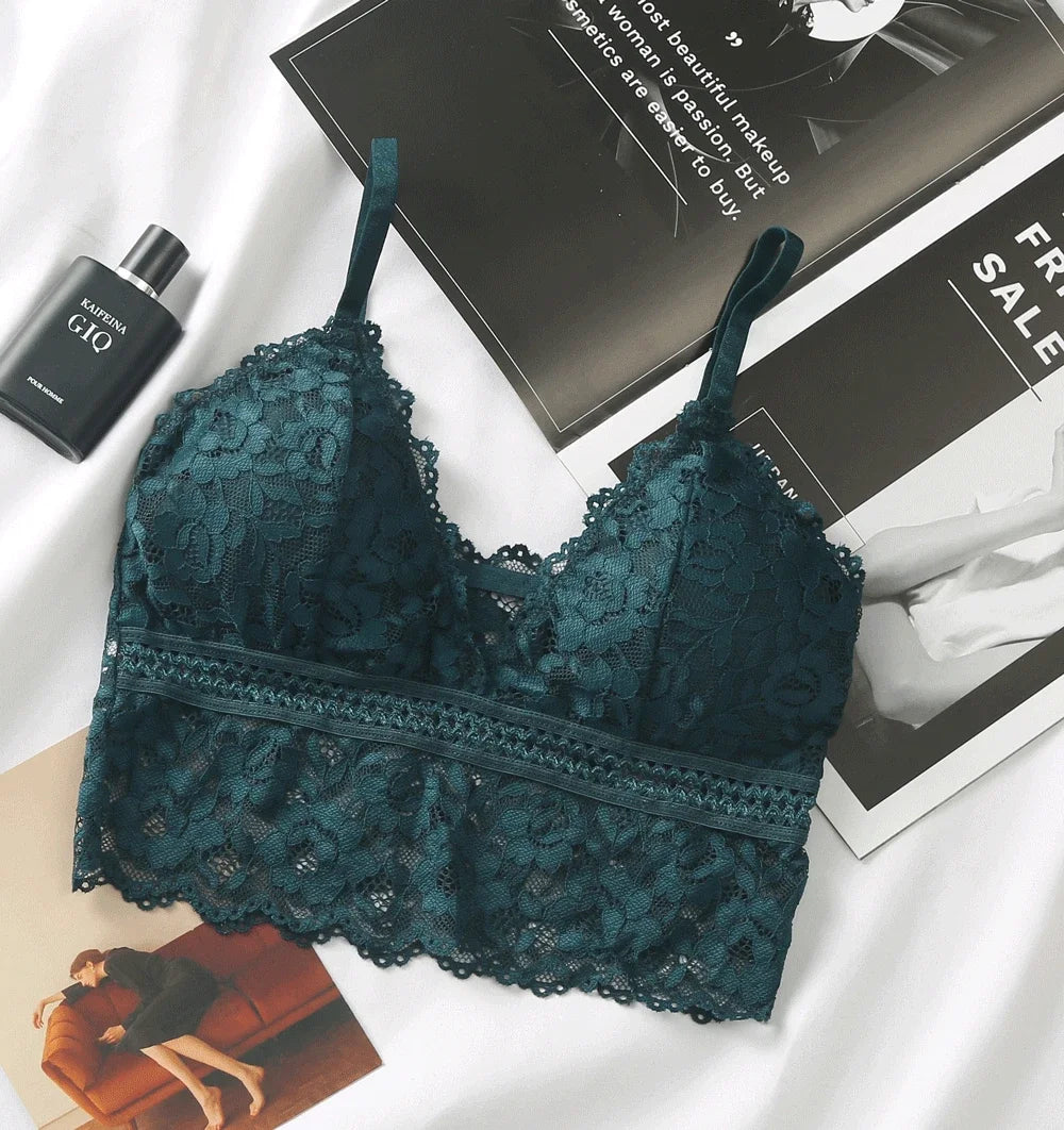 CowLost | product_id-women-s-lace-non-wire-push-up-crop-bra-with-removable-padding |6