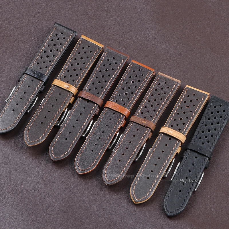 CowLost | watch-bands-product_id-genuine-cowhide-leather-watchbands-18mm-22mm-with-butterfly-buckle-wristwatch-strap |5