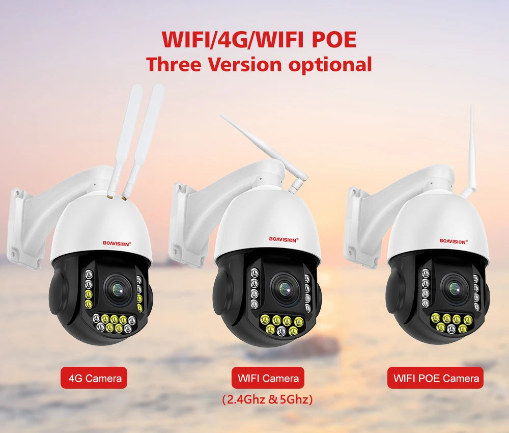 CowLost | 4k-8mp-outdoor-camera-4g-sim-card-wifi-poe-humanoid-tracking-30x-zoom-ptz-speed-dome-2-4ghz-5ghz-dual-band-wifi-surveillance-cam |8