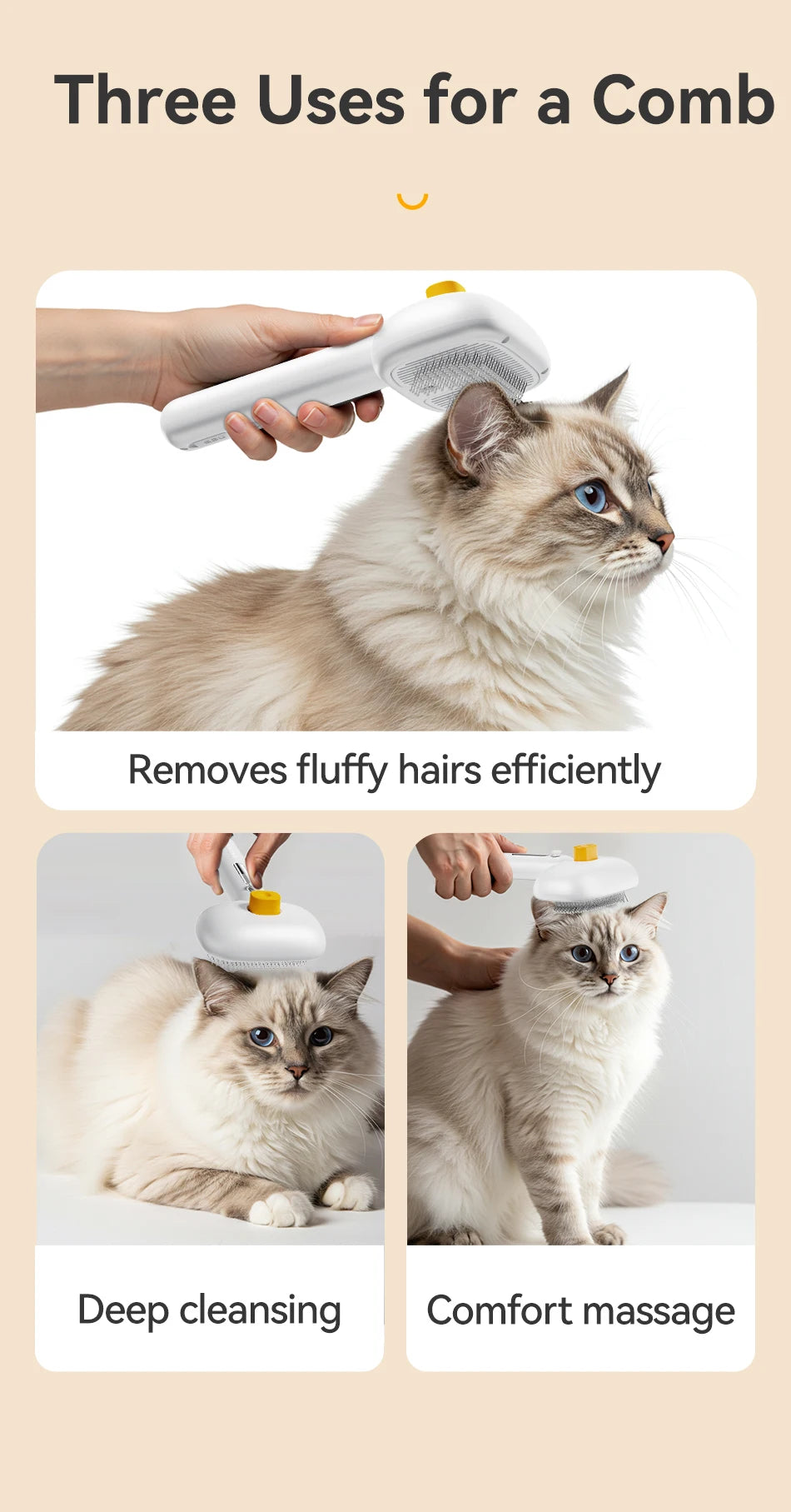 CowLost | tools-rojeco-electric-pet-steam-comb-spray-for-hair-removal |9