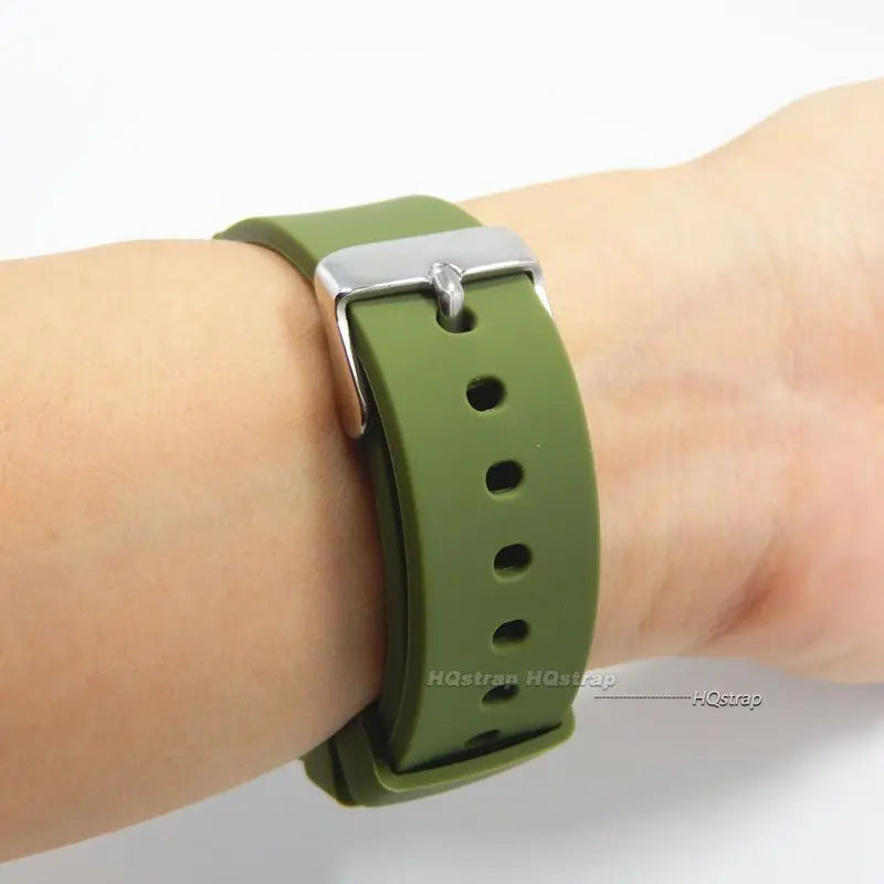 CowLost | product_id-quick-release-waterproof-silicone-watchband-14-24mm-with-polished-buckle-unisex-sports-strap |5