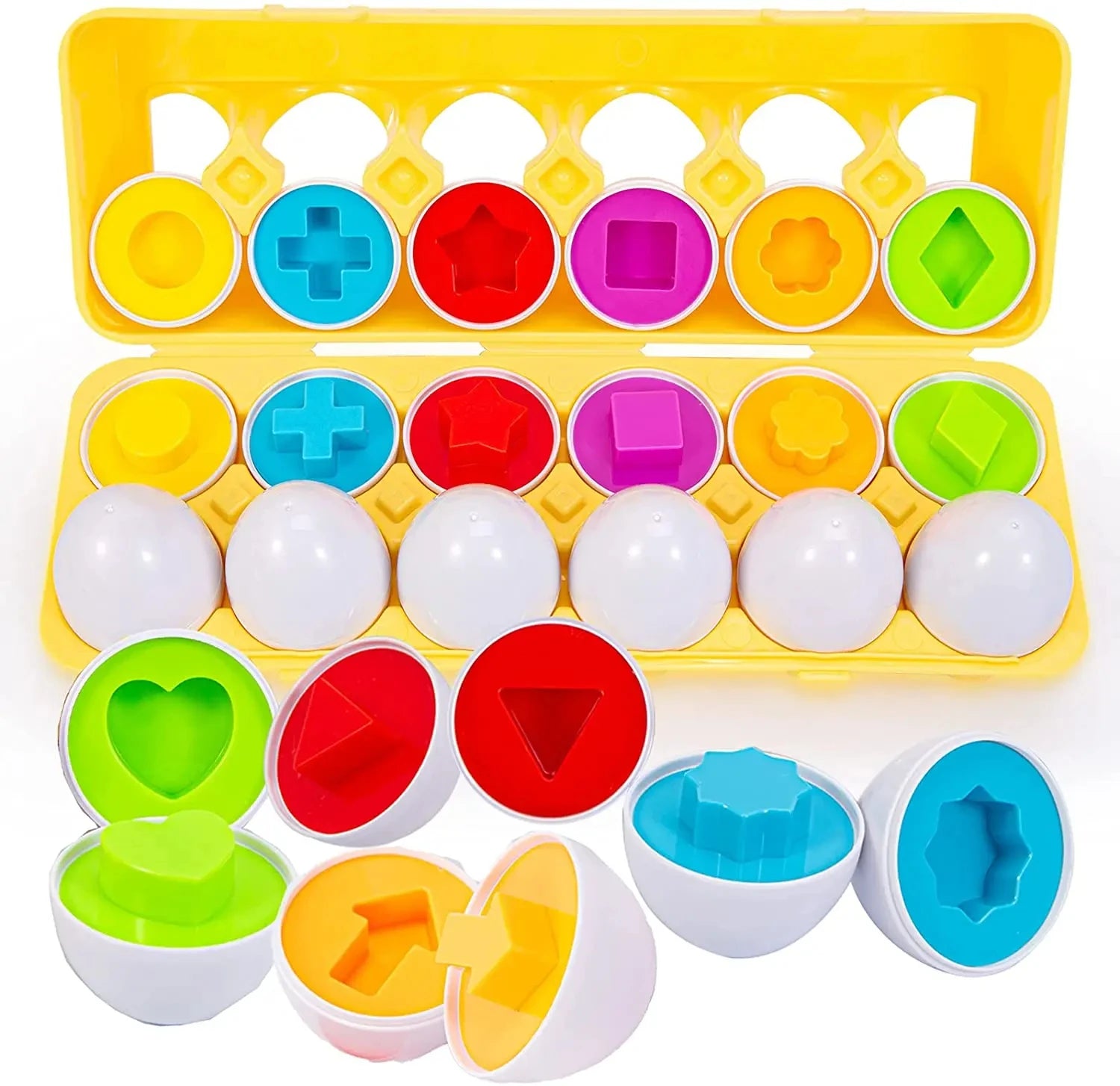 CowLost | fencing-barriers-montessori-educational-easter-egg-sensory-puzzle-toy-for-1-3-year-children |8