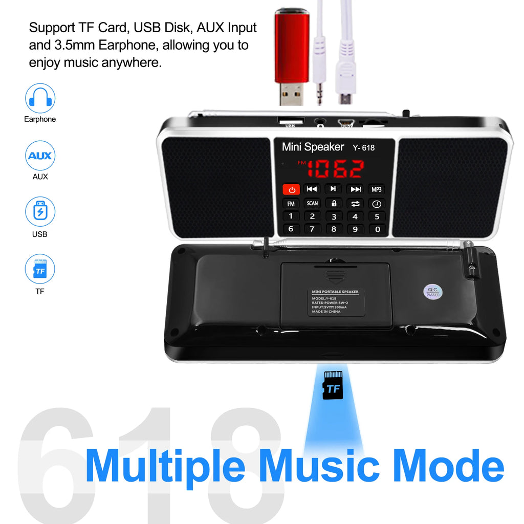 CowLost | product_id-lefon-portable-digital-fm-am-radio-with-mp3-player-tf-card-usb-led-display-timer-shutdown |5