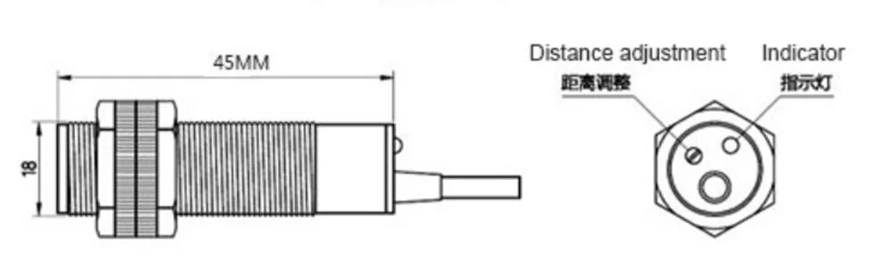 CowLost | motion-sensors-product_id-3-80cm-dc-6-36v-npn-pnp-infrared-photoelectric-motion-sensor-detector |6