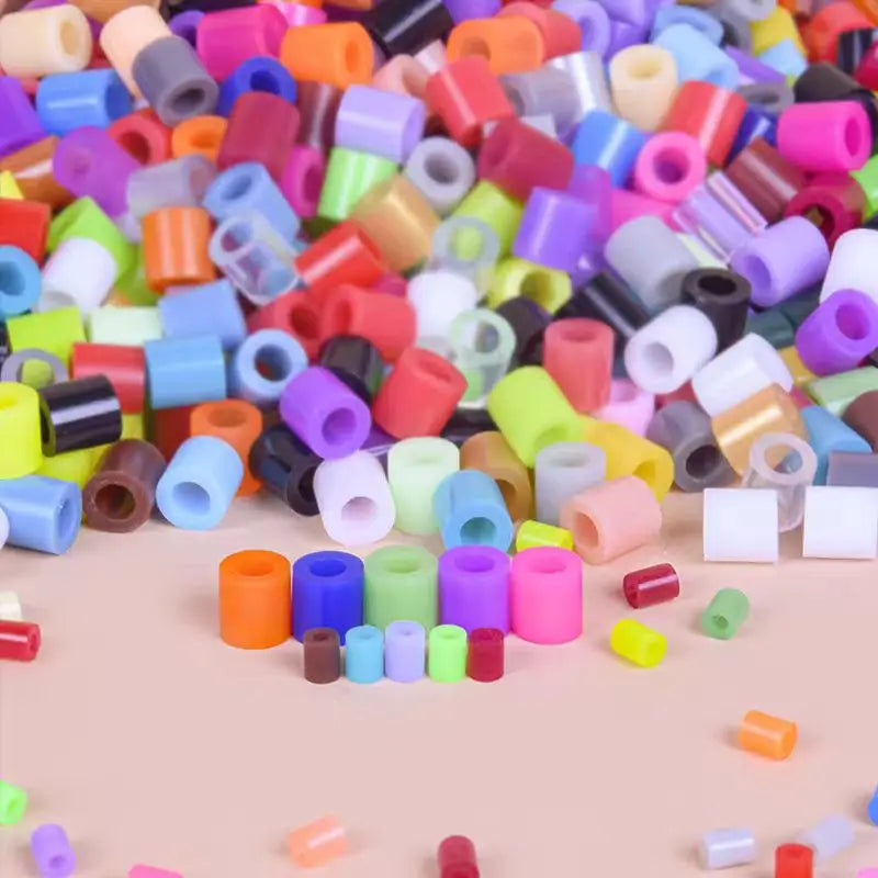 1000PCS 5MM Mixed Color Hama Beads DIY Gift Children's Toy Supplement OPP Bag