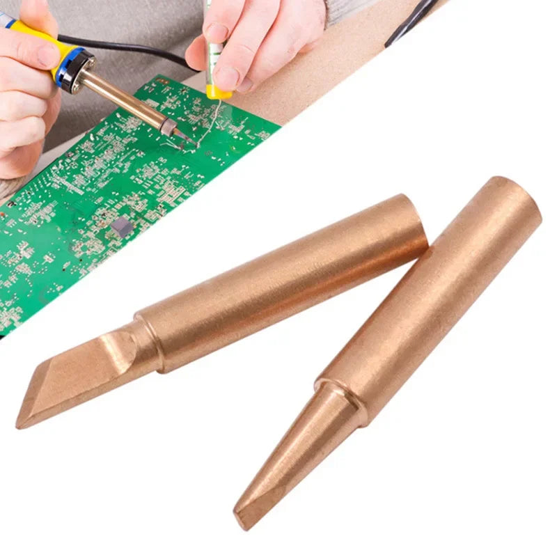 CowLost | product_id-5pcs-pure-copper-soldering-iron-tips-set-i-b-k-2-4d-3c-900m-for-diy-electronic-repair |4