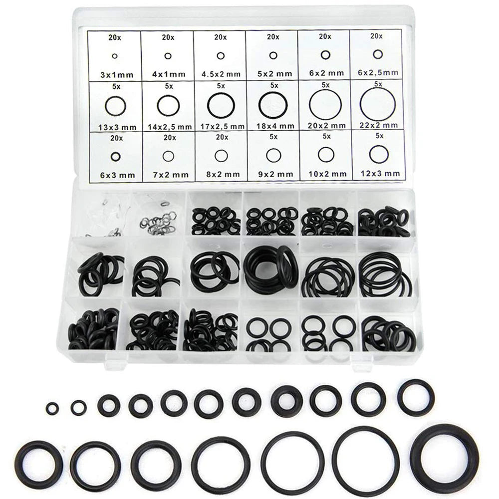 CowLost | 530-270pcs-o-type-sealing-rubber-ring-automotive-air-conditioning-compression-confidential-seal-maintenance-rubber-accessories |21