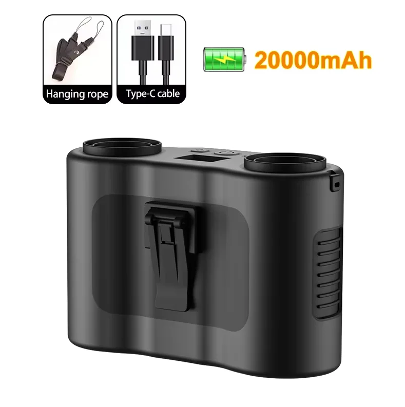 CowLost | binoculars-product_id-portable-usb-rechargeable-waist-clip-fan-with-dual-air-outlets-20000mah-battery |19