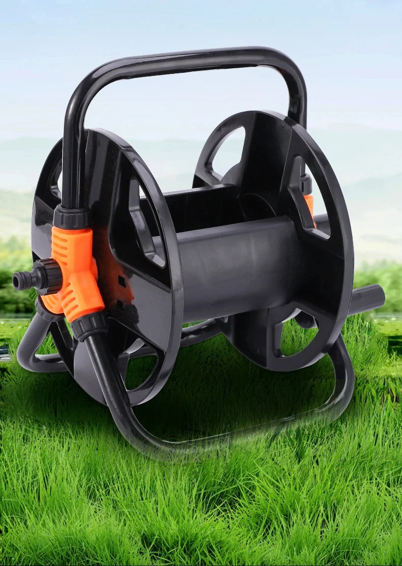 CowLost | diy-hose-reel-portable-water-pipe-storage-rack-single-arm-pipe-coiler-garden-supplies |8
