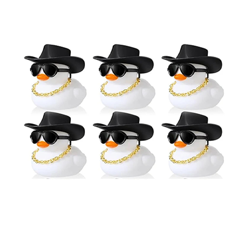 CowLost | product_id-6-pack-cowboy-rubber-ducks-with-hat-and-scarf-mini-party-favor-toys-for-shower-and-birthday |15