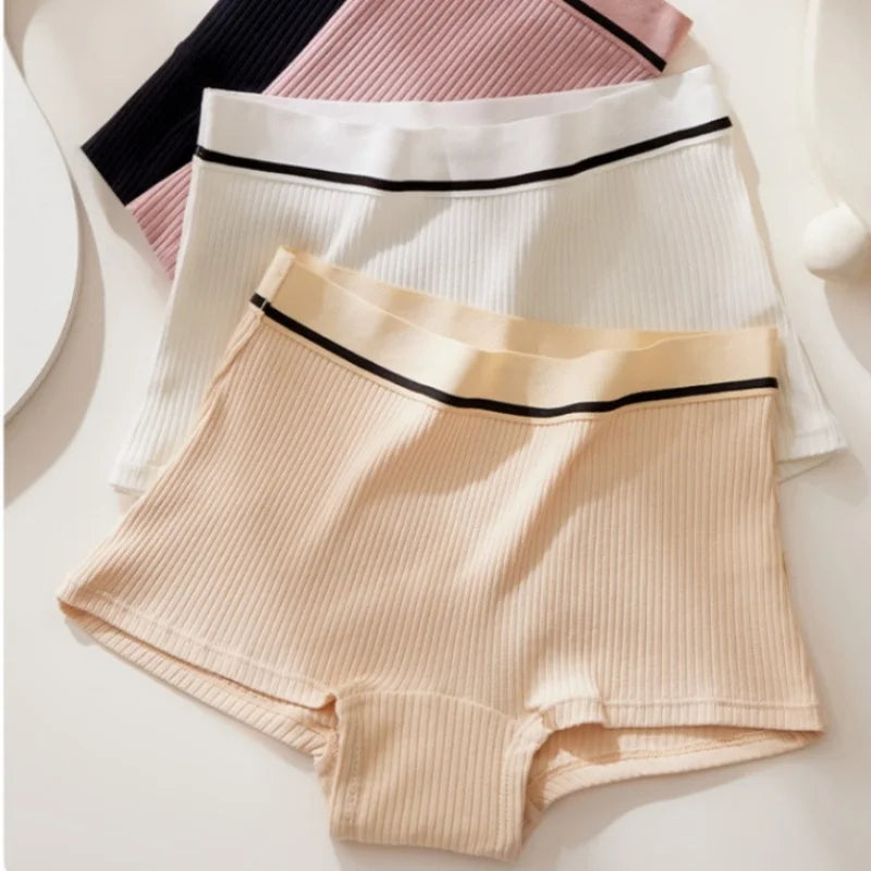 CowLost | product_id-comfortable-breathable-cotton-boyshort-panties-for-women |8