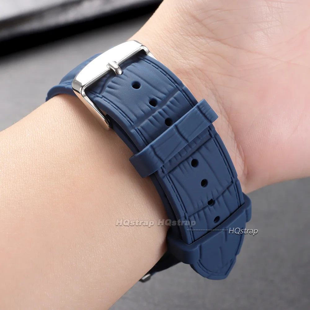 HQstrap Silicone Quick Release Watch Band 20mm 22mm Waterproof Sport Strap Universal