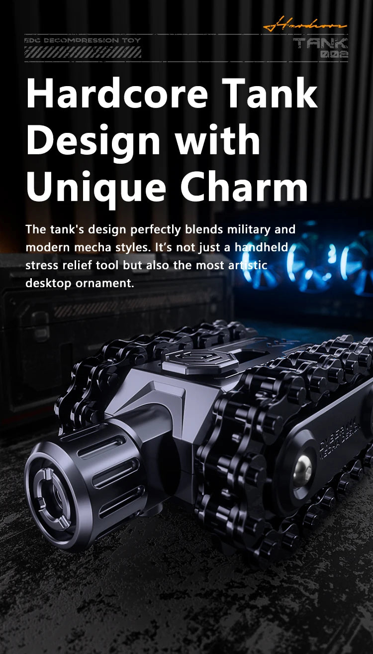 CowLost | hardcore-military-style-edc-metal-magnetic-rotating-tank-stress-relief-toy-fidget-toy-fidget-spinner-kids-gift |8