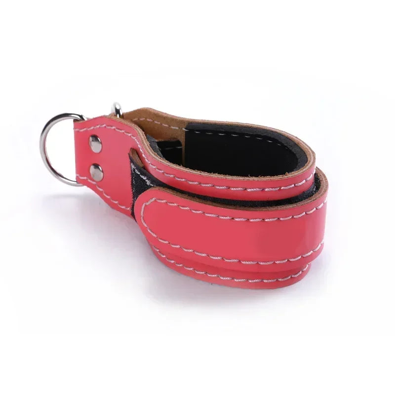 CowLost | sporting-goods-adjustable-leather-ankle-strap-cuffs-for-cable-machine-attachment |21