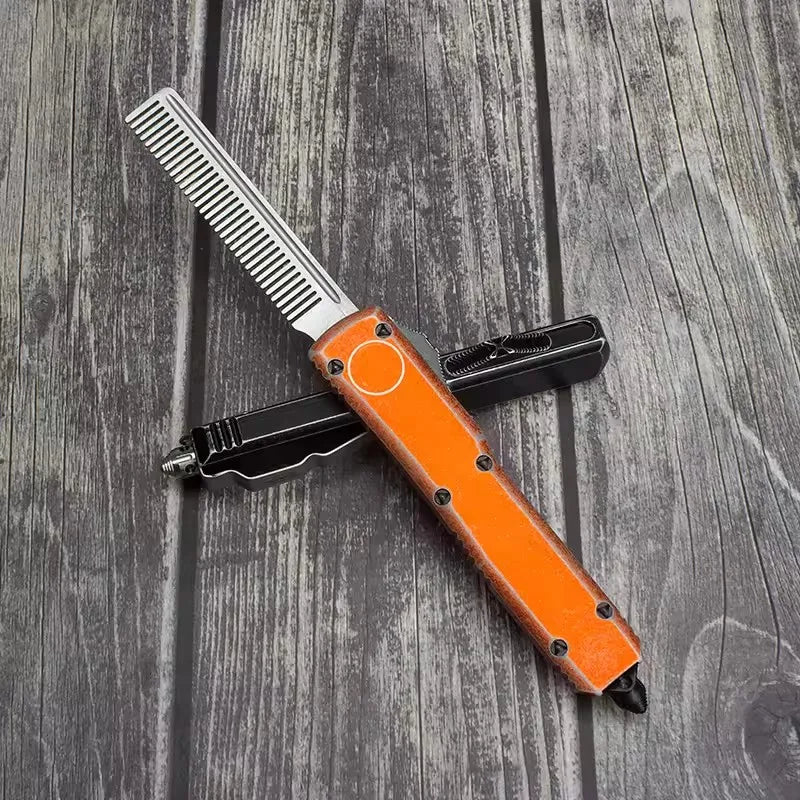 CowLost | tools-ut-tactical-custom-otf-beard-comb-pocket-edc-tool |5