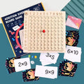 CowLost | fencing-barriers-montessori-kids-99-multiplication-board-game-educational-math-toy |10