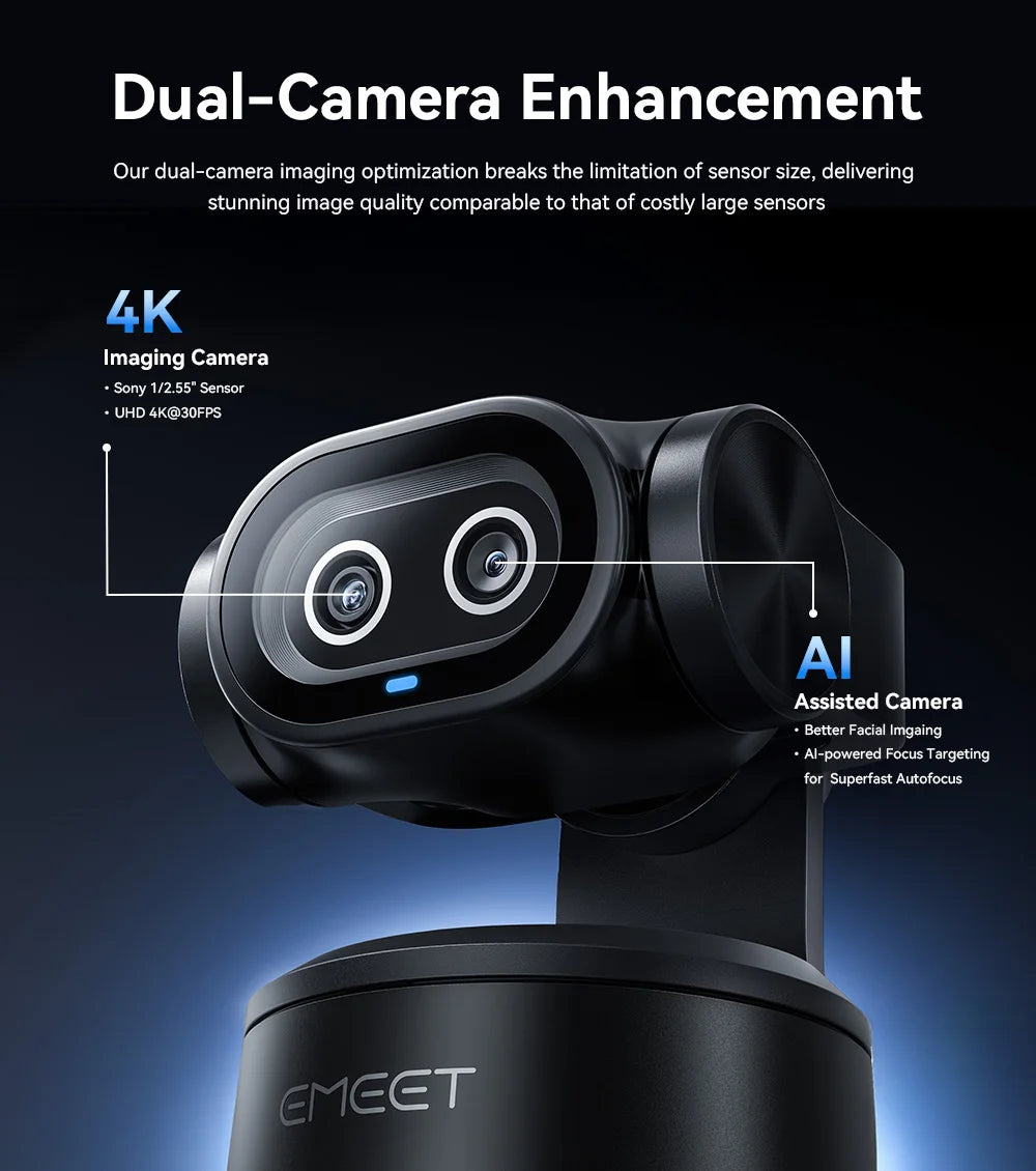 CowLost | 4k-webcam-emeet-pixy-dual-camera-ai-tracking-video-camera-for-live-streaming |9