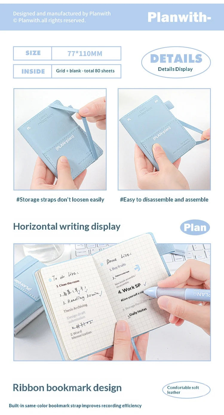 CowLost | product_id-planwith-mini-a7-pocket-notebook-soft-pu-cover-grid-or-blank-pages-for-habit-tracking-and-diary |10