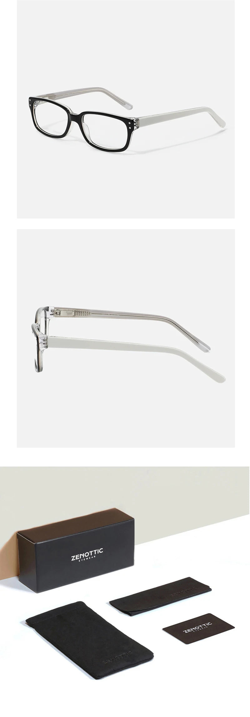 CowLost | zenottic-teenage-eyeglasses-frame-new-acetate-material-ultra-light-kids-glasses |11