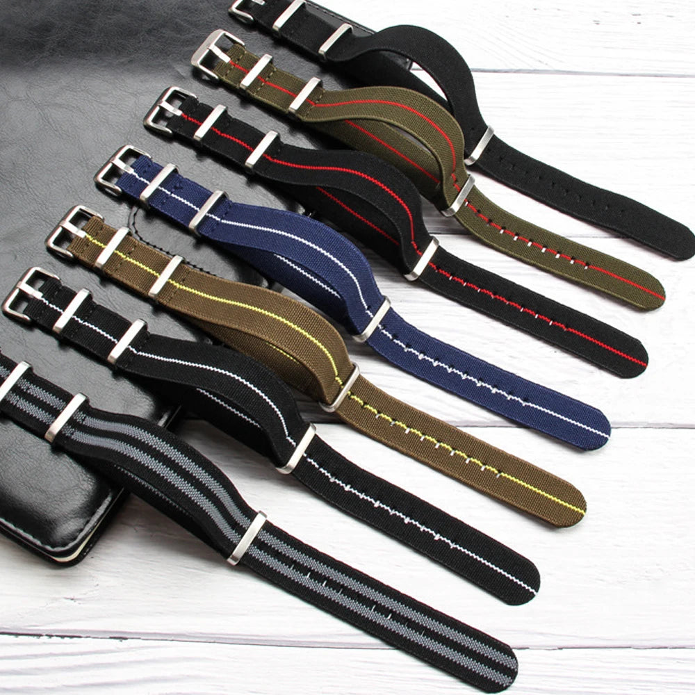 CowLost | product_id-elastic-ribbed-nylon-watch-strap-for-seiko-military-bands-18mm-20mm-22mm |1