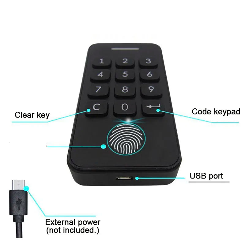 CowLost | locks-keys-product_id-digital-fingerprint-electronic-drawer-lock-with-pushbutton-keypad-for-gym-and-baggage-locker |6